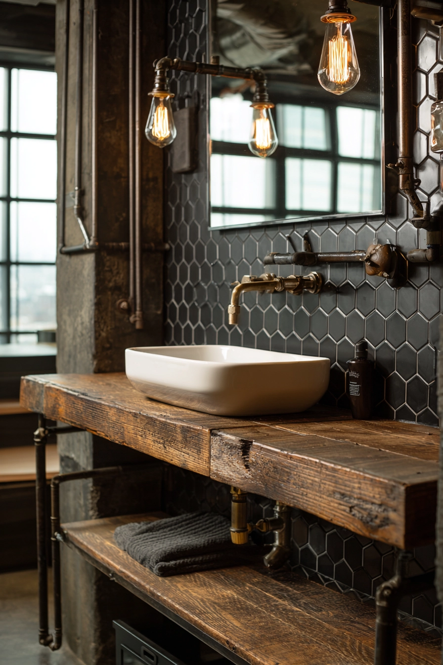 Bathroom backsplash ideas 10