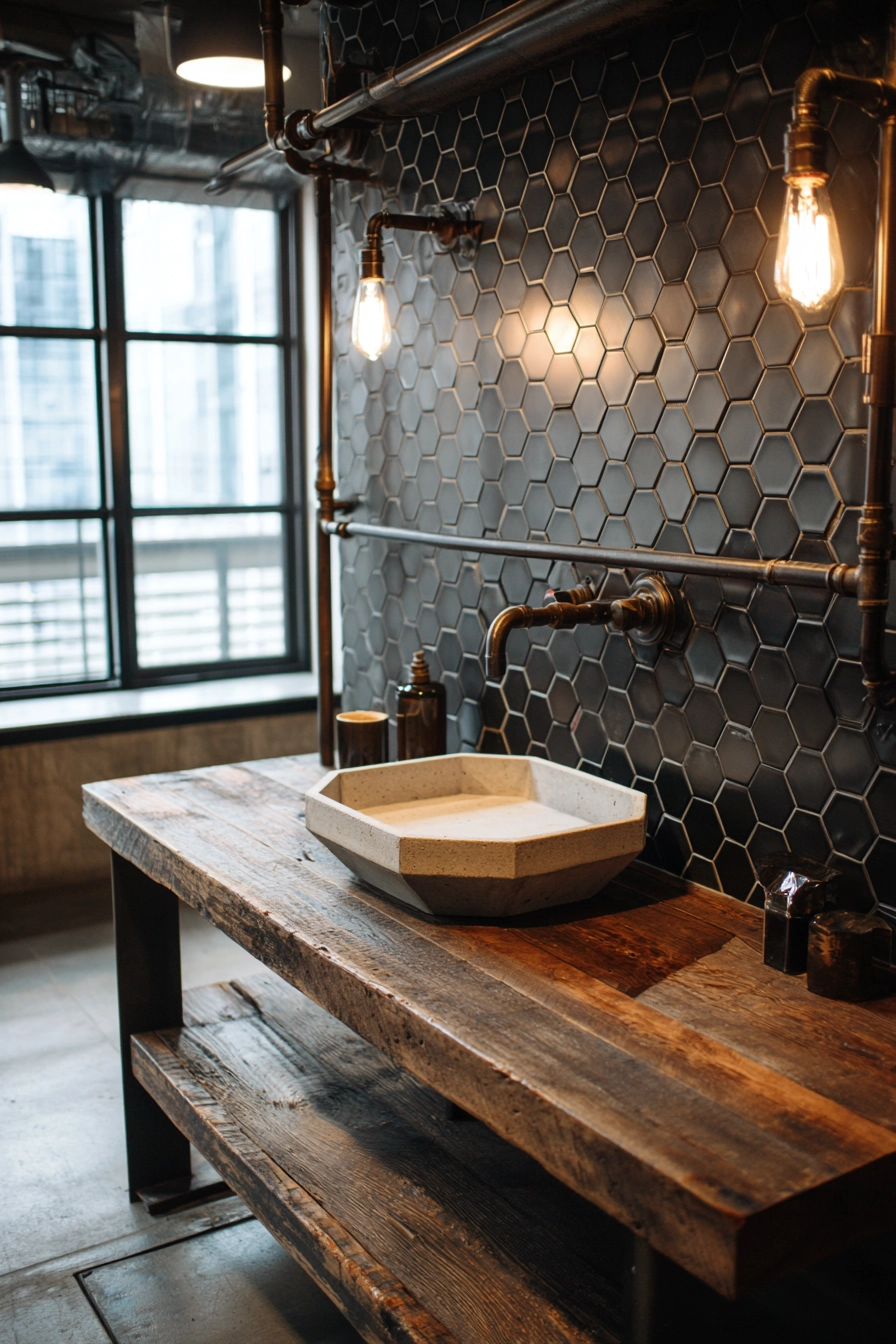 Bathroom backsplash ideas 11