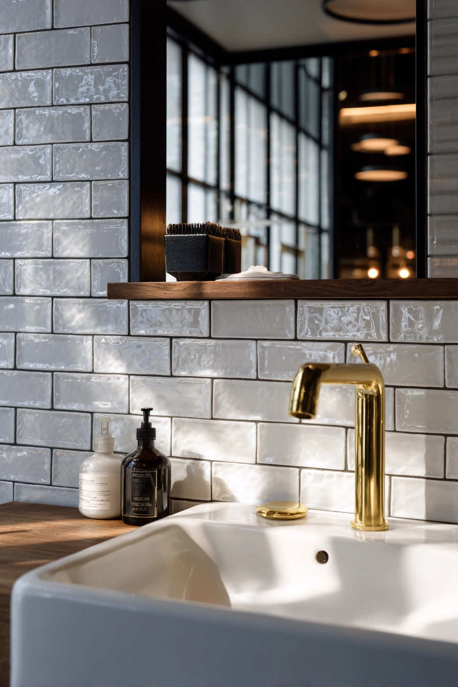 Bathroom backsplash ideas 15