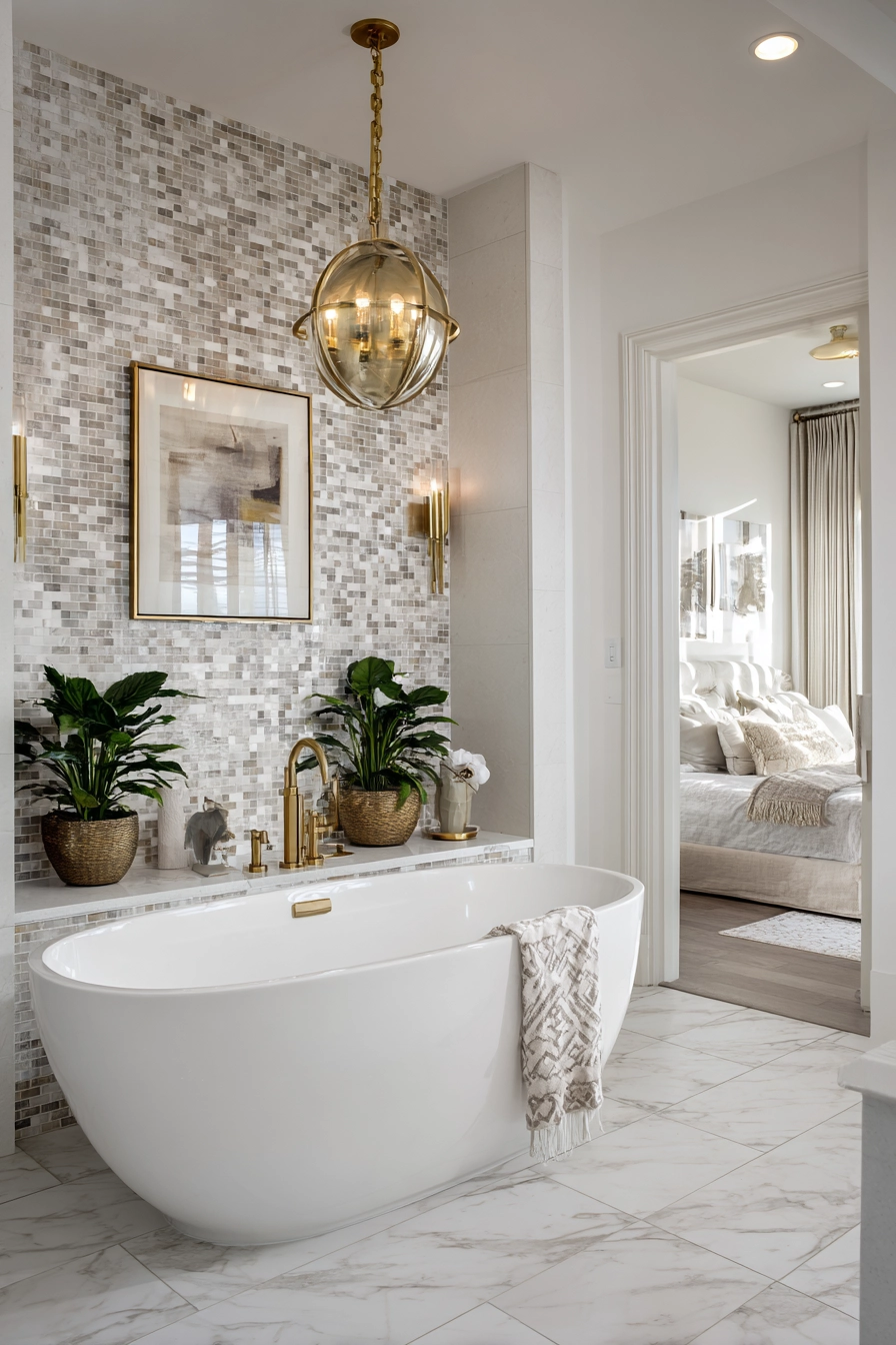 Bathroom backsplash ideas 32