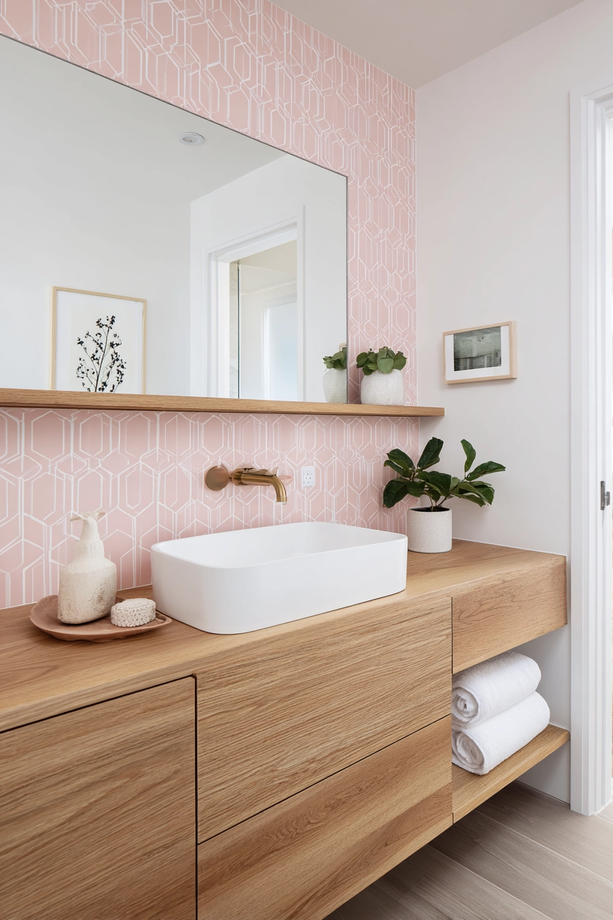 Bathroom backsplash ideas 40