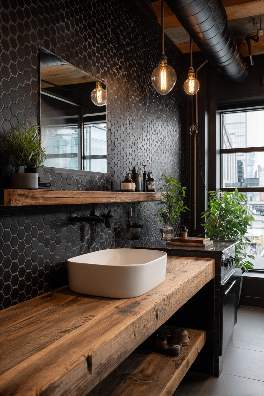 Bathroom backsplash ideas 9