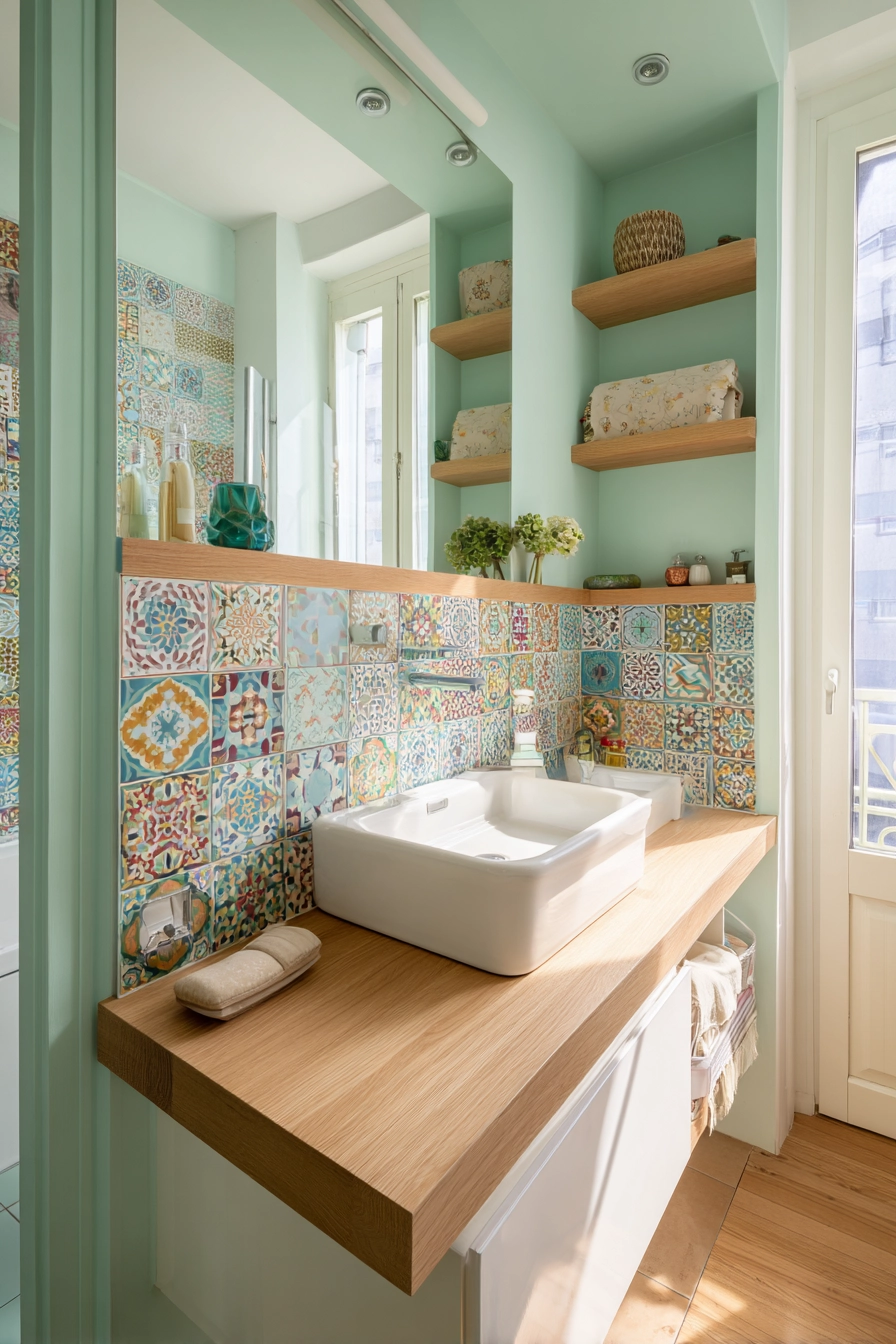 Boho bathroom decor 14