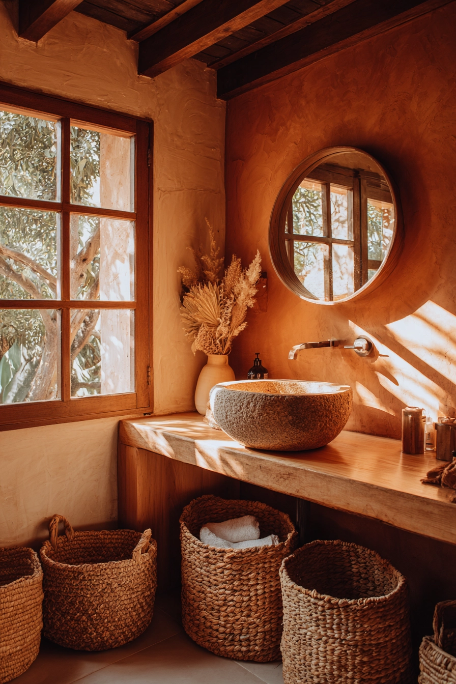 Boho bathroom decor 29