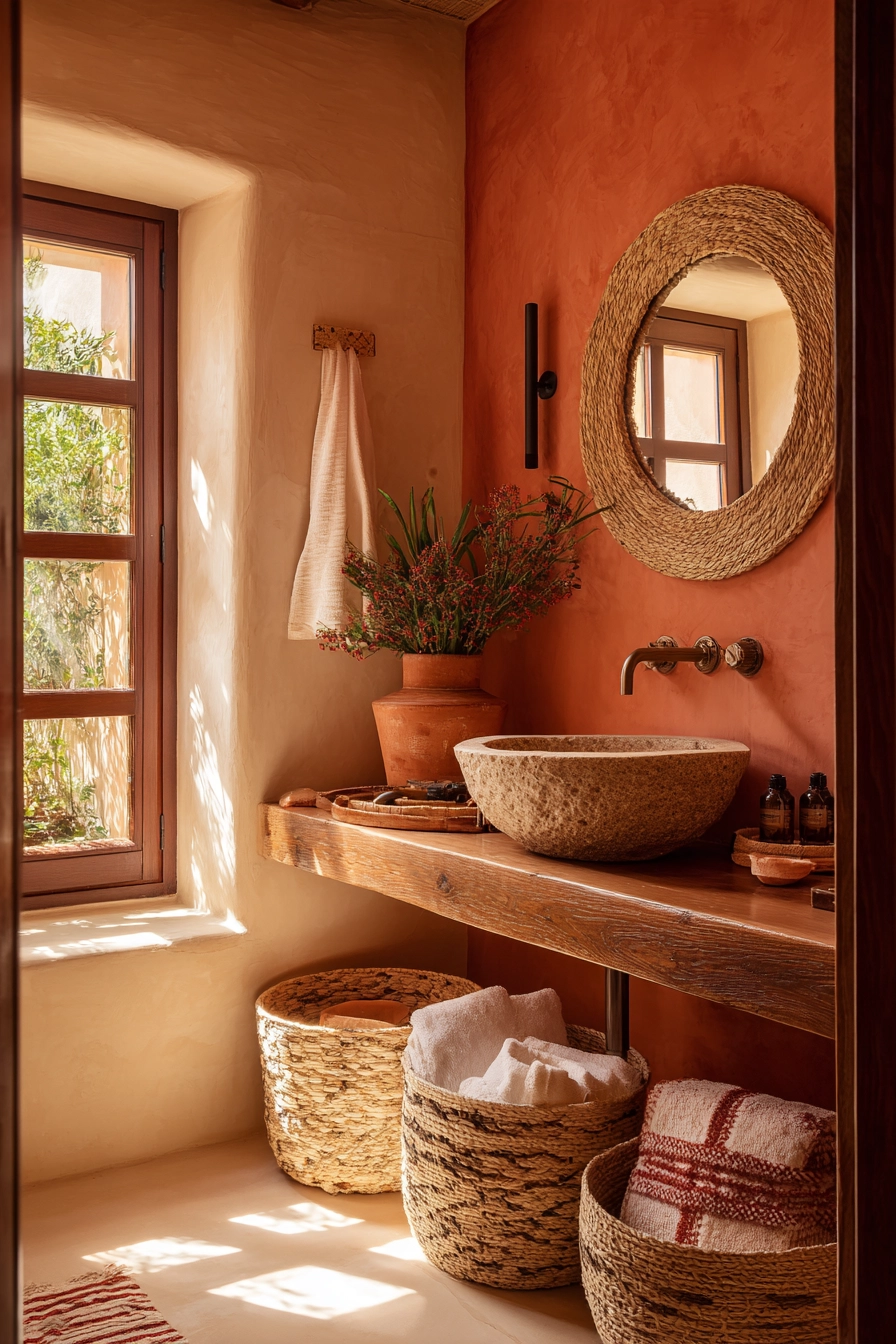 Boho bathroom decor 30