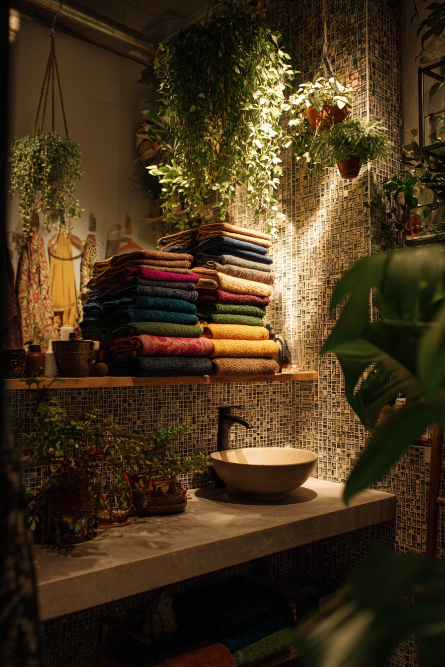 Boho bathroom decor 34