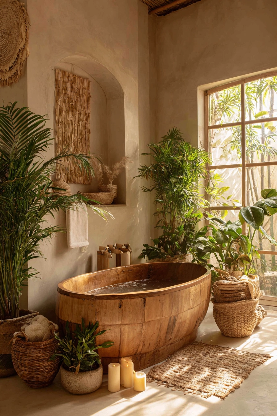 Boho bathroom decor 37