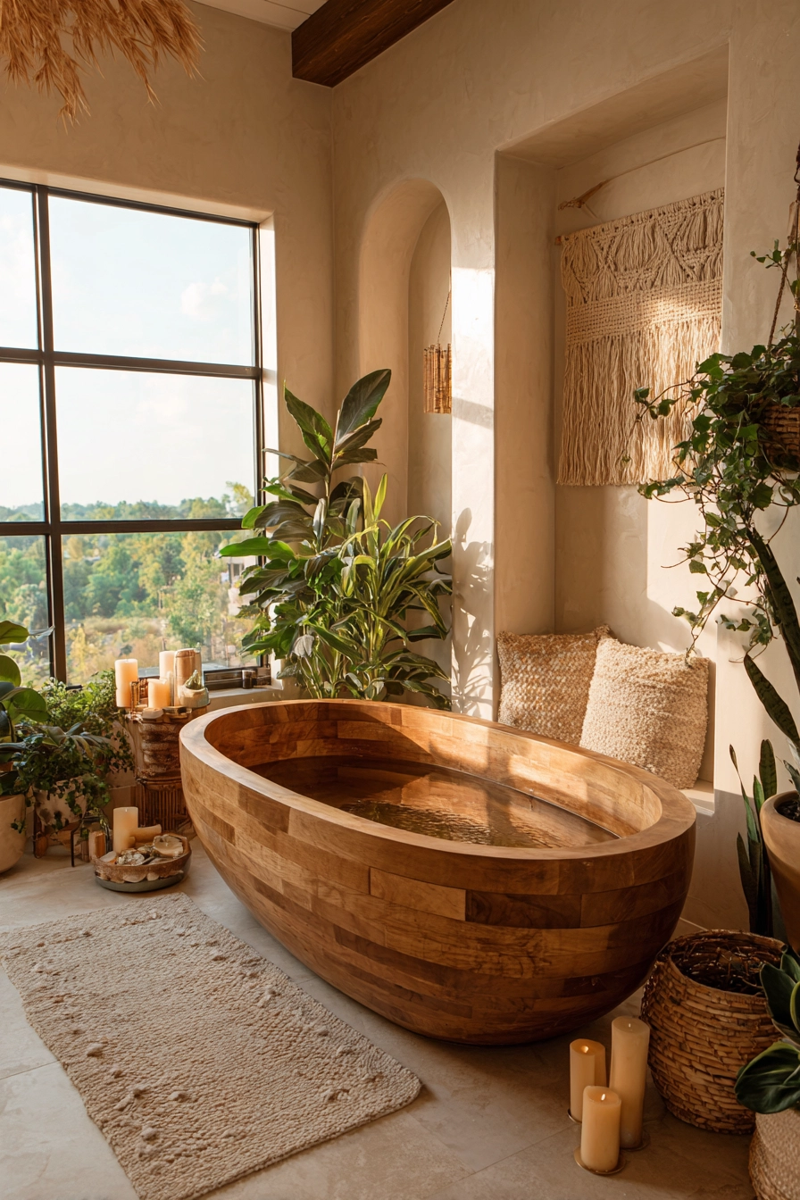 Boho bathroom decor 38