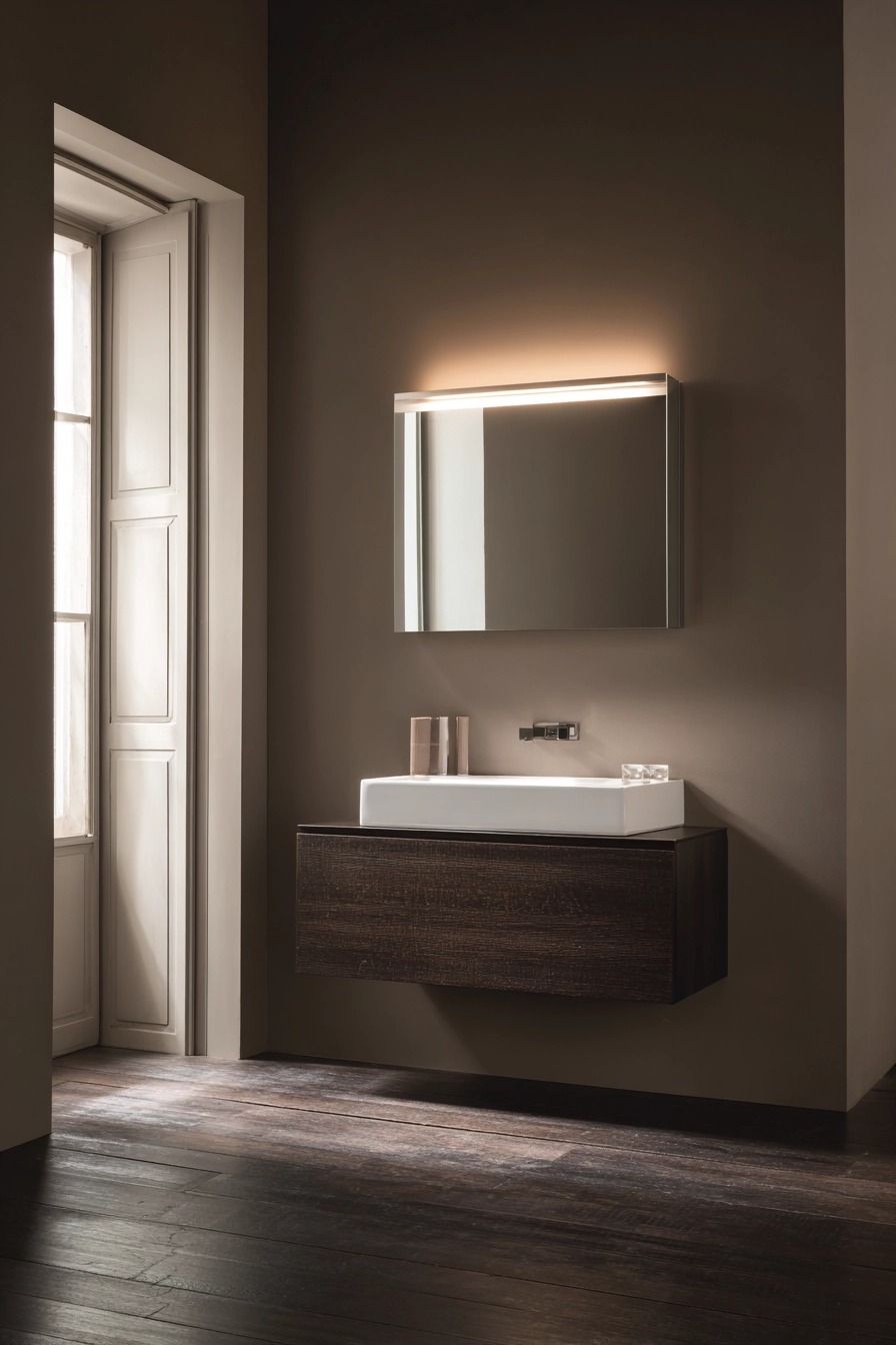 Brown bathroom ideas 13