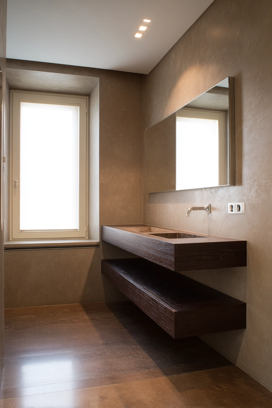 Brown bathroom ideas 31