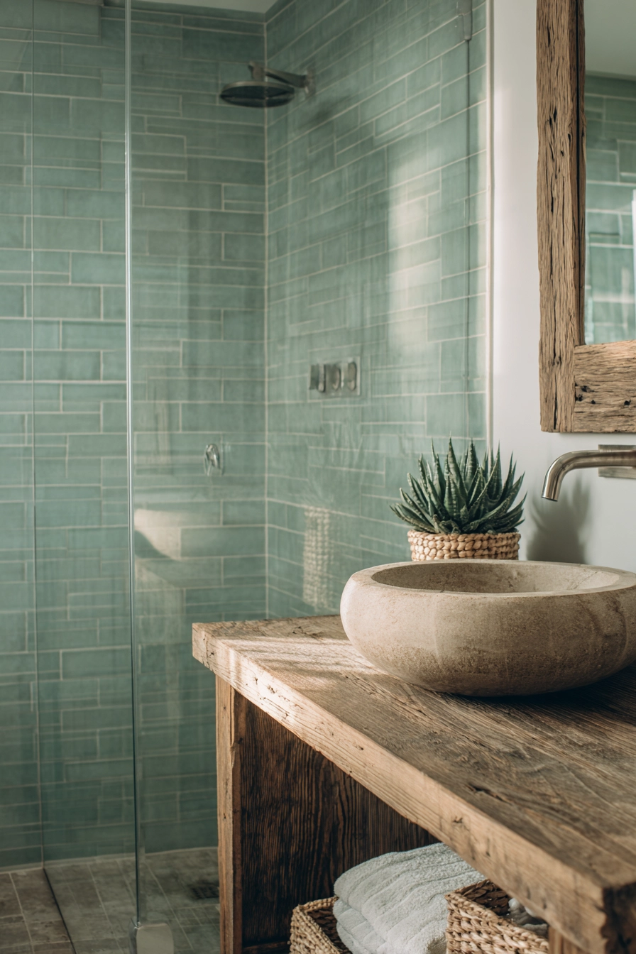 Coastal bathroom ideas 10