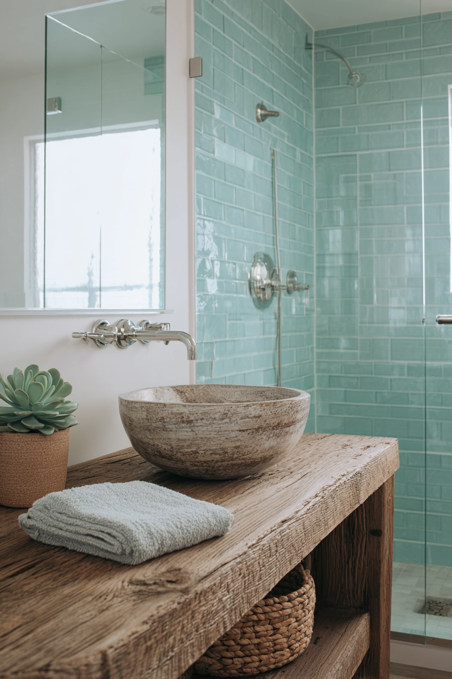 Coastal bathroom ideas 11