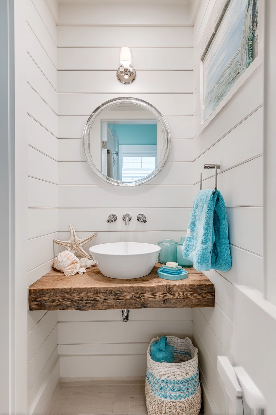 Coastal bathroom ideas 13