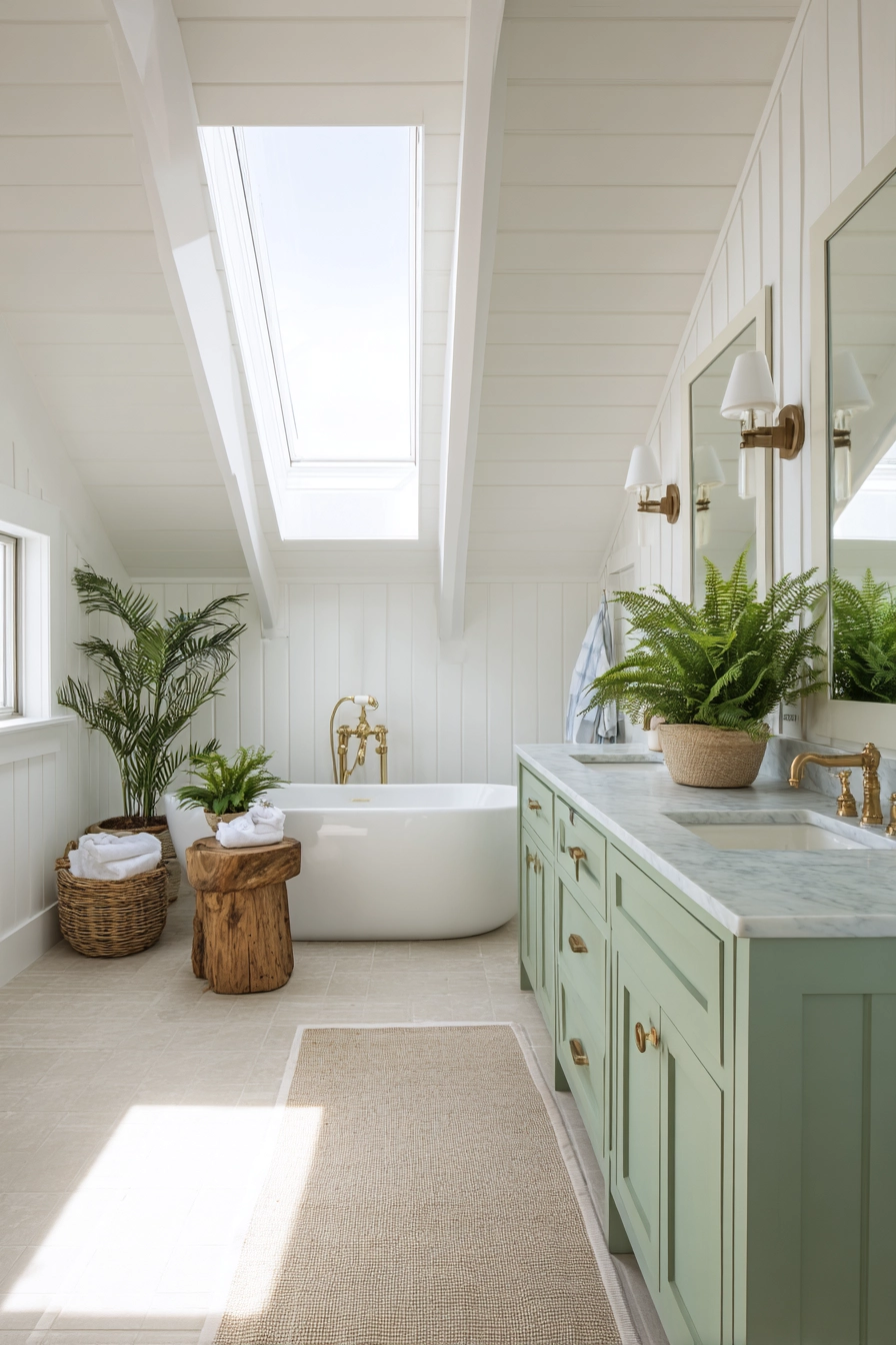 Coastal bathroom ideas 18