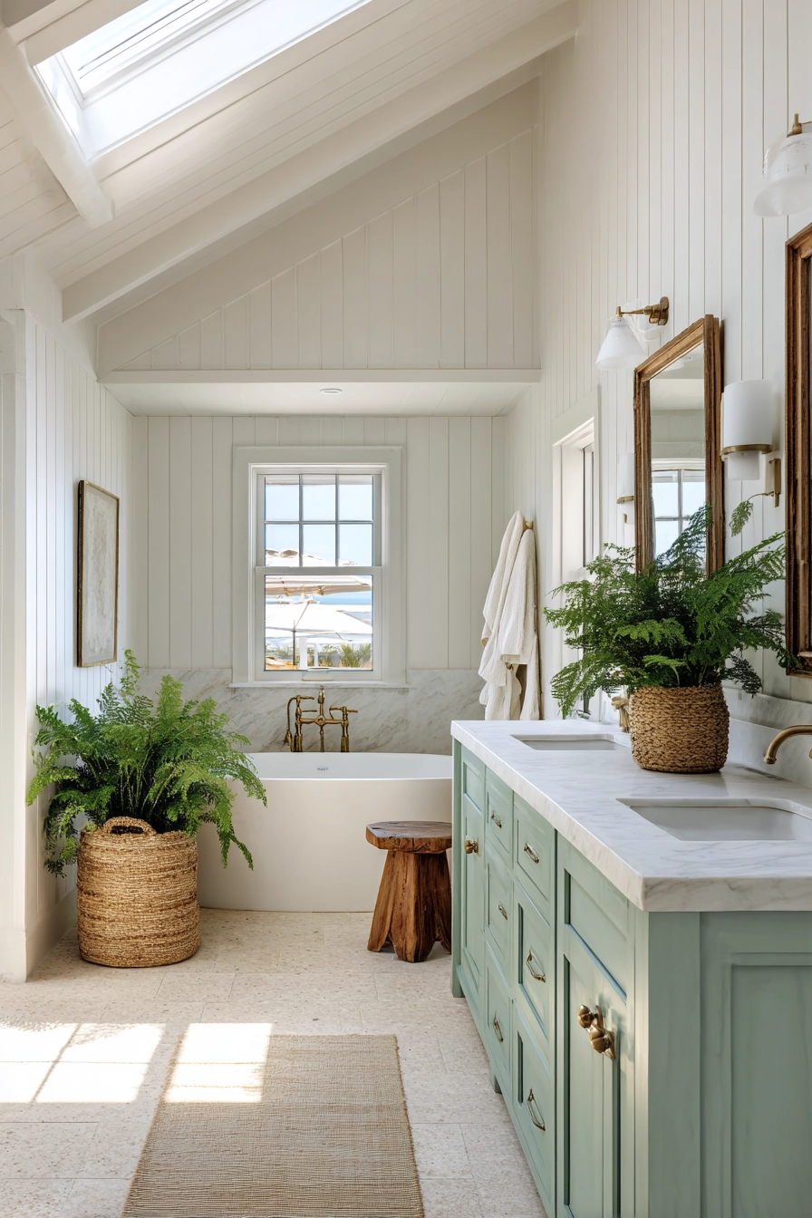 Coastal bathroom ideas 19