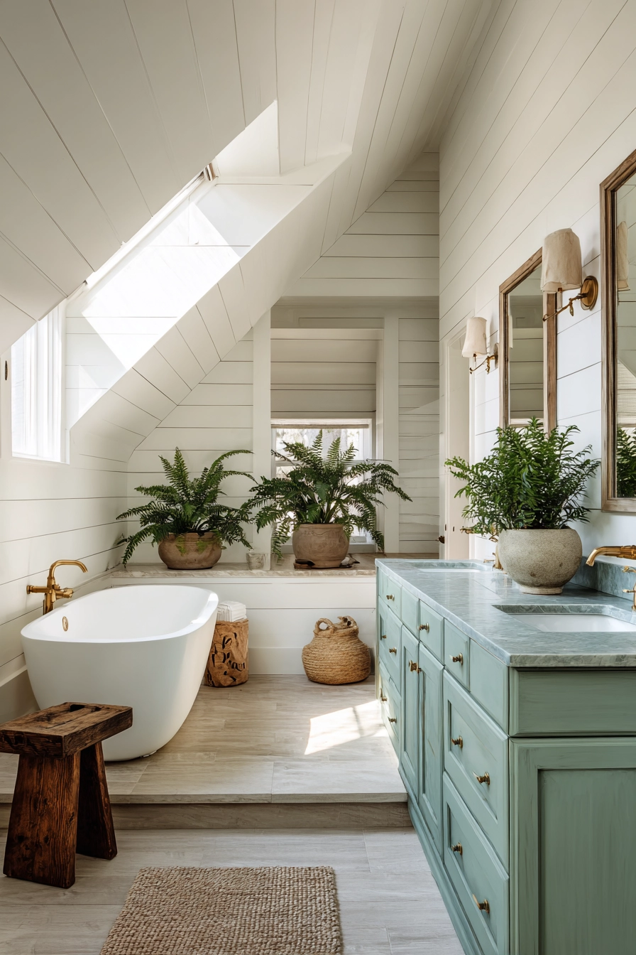 Coastal bathroom ideas 20