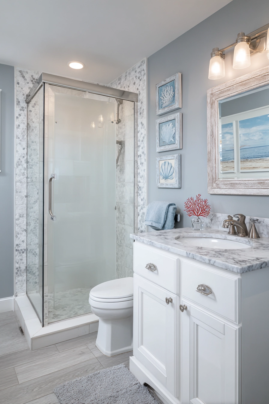 Coastal bathroom ideas 29