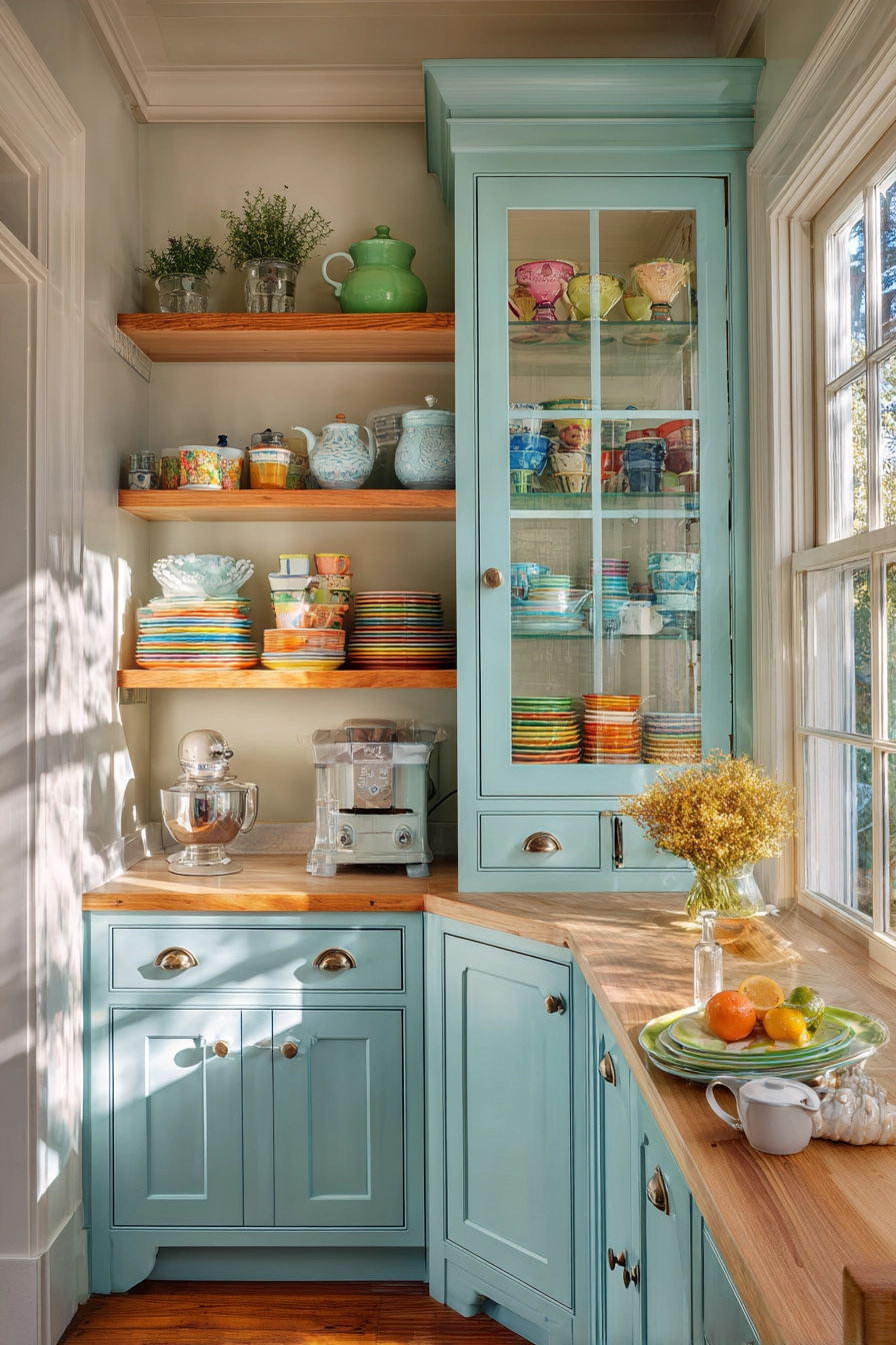 Corner kitchen cabinet ideas 13