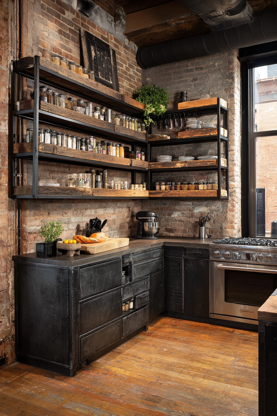 Corner kitchen cabinet ideas 17