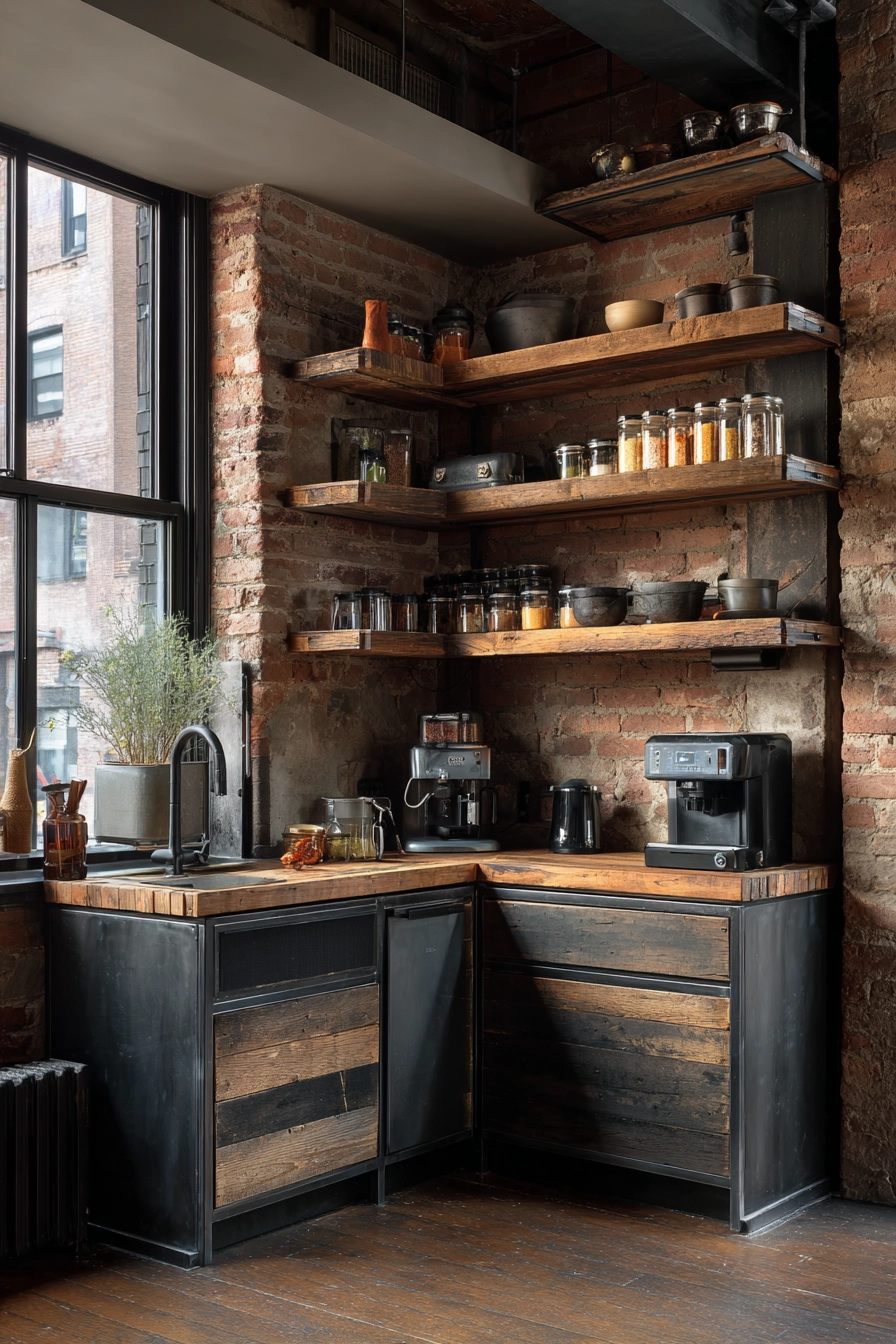 Corner kitchen cabinet ideas 20