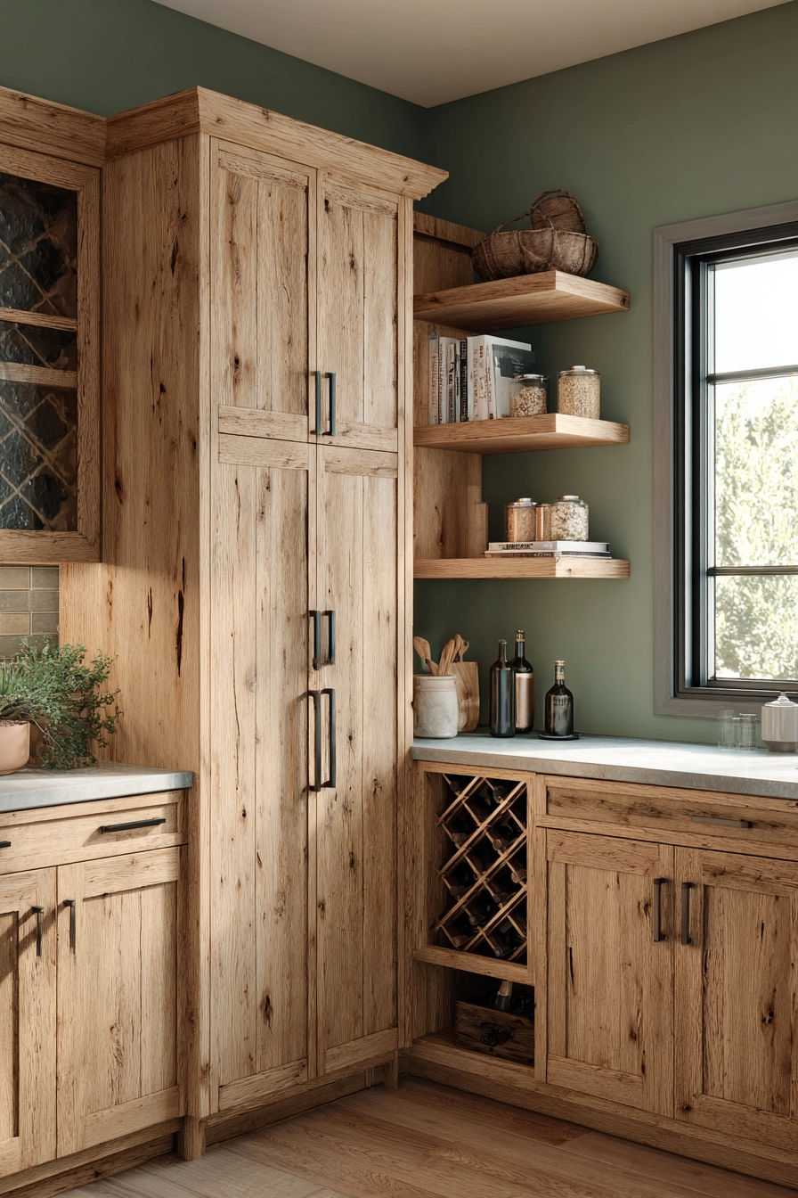 Corner kitchen cabinet ideas 21