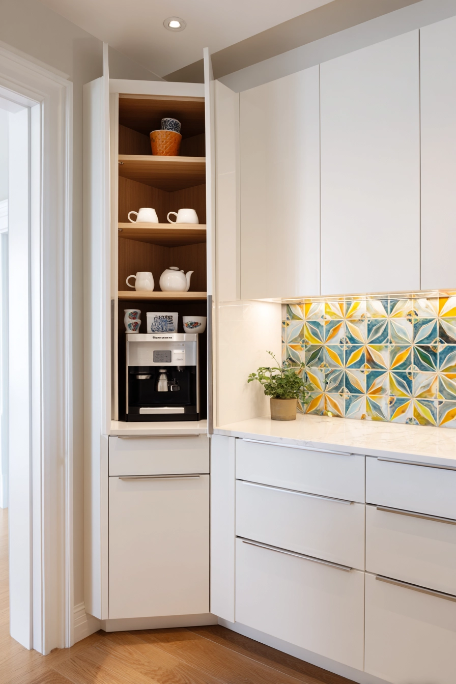 Corner kitchen cabinet ideas 26