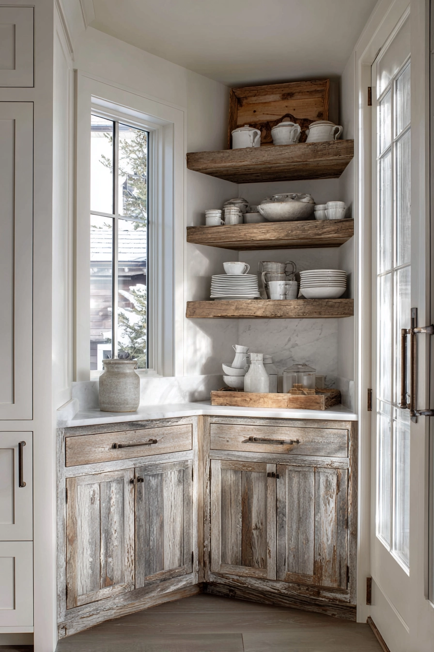 Corner kitchen cabinet ideas 3