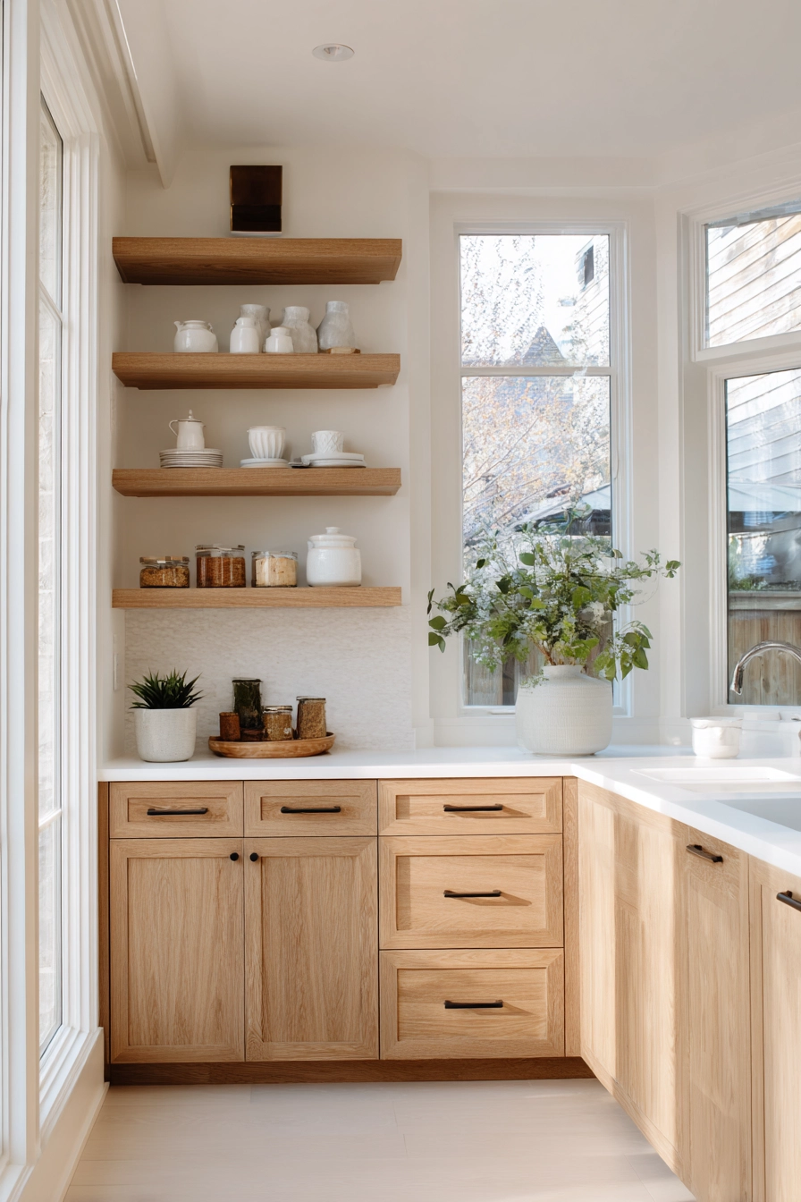 Corner kitchen cabinet ideas 31