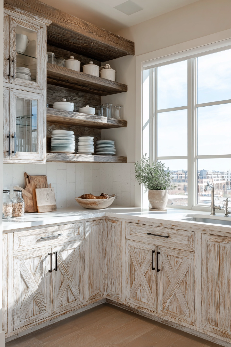 Corner kitchen cabinet ideas 4
