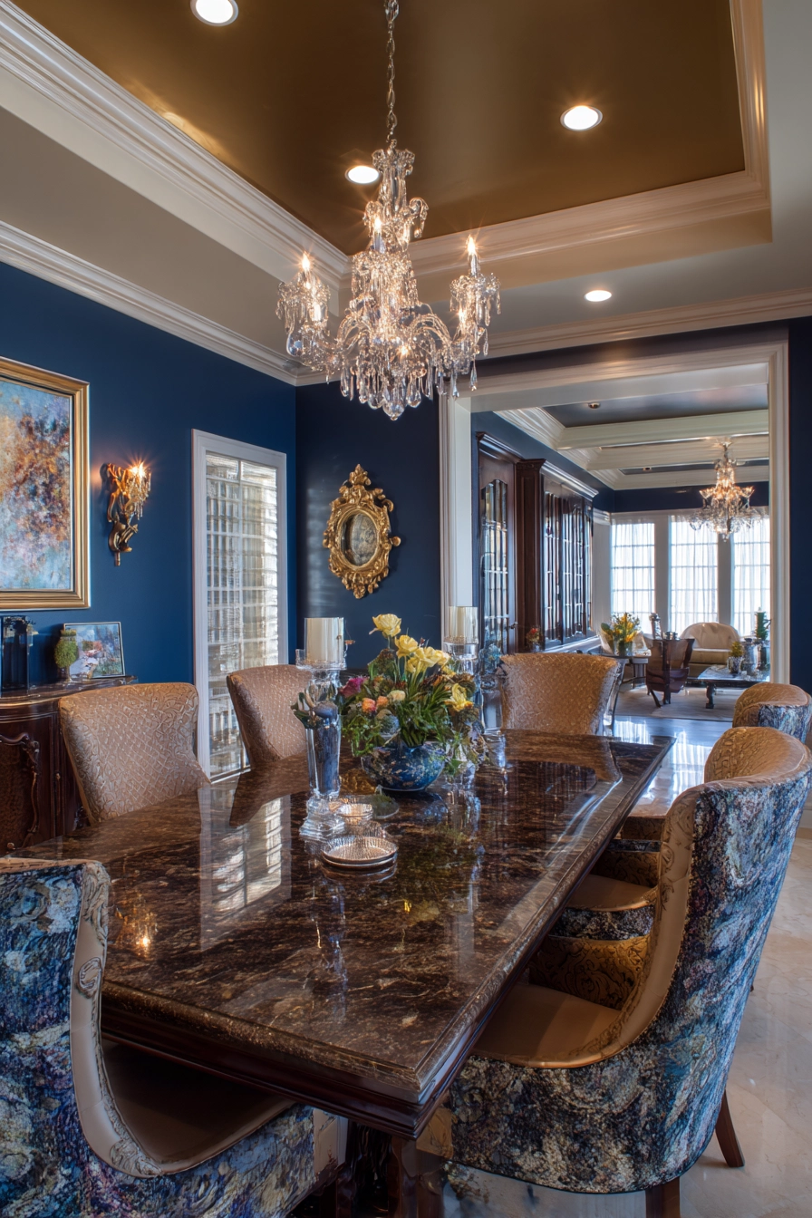 Granite dining table 18