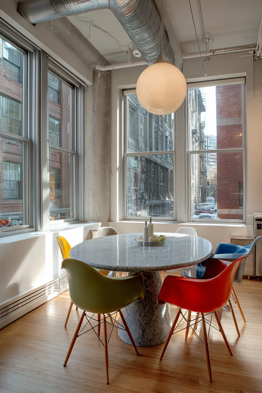 Granite dining table 21