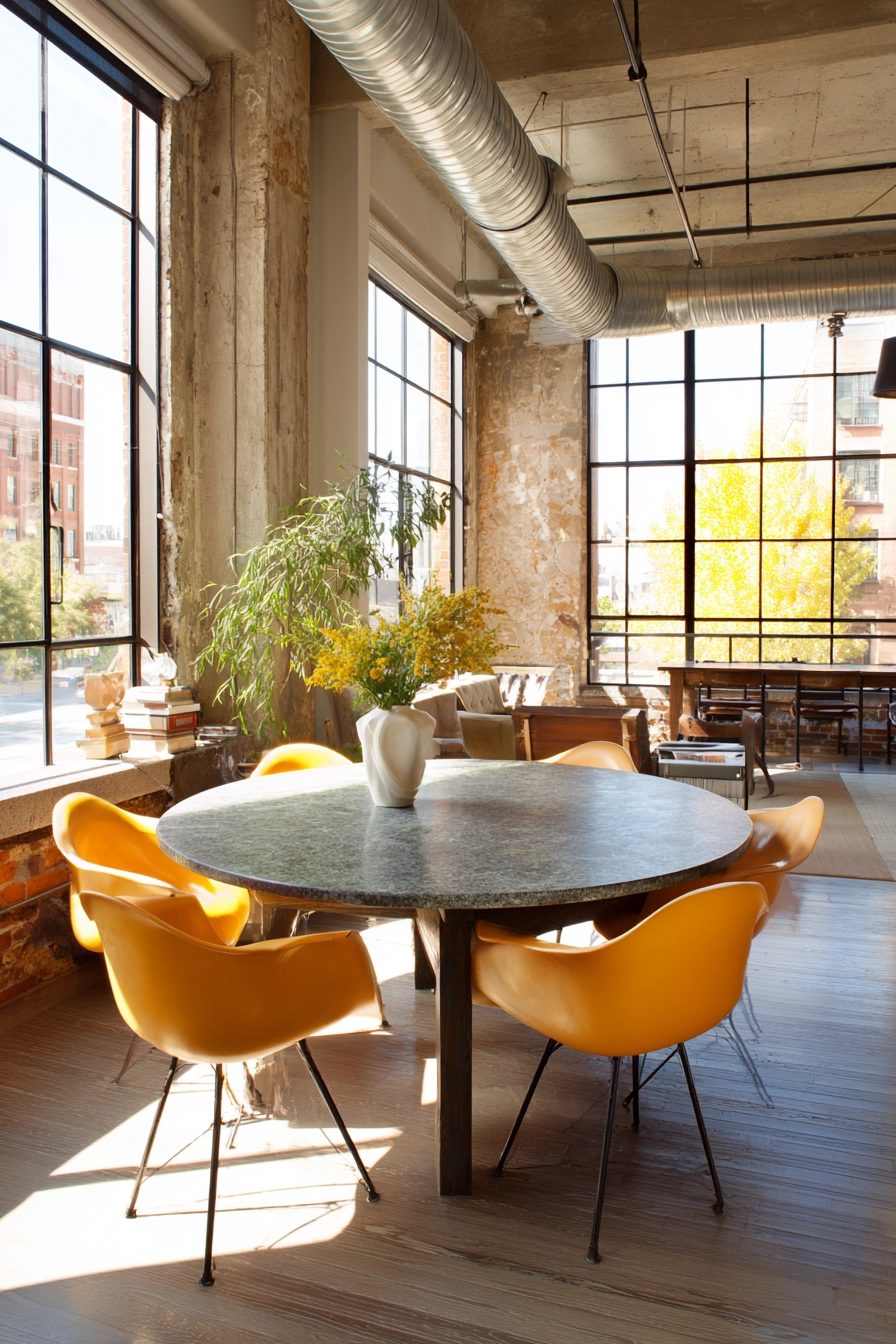 Granite dining table 22
