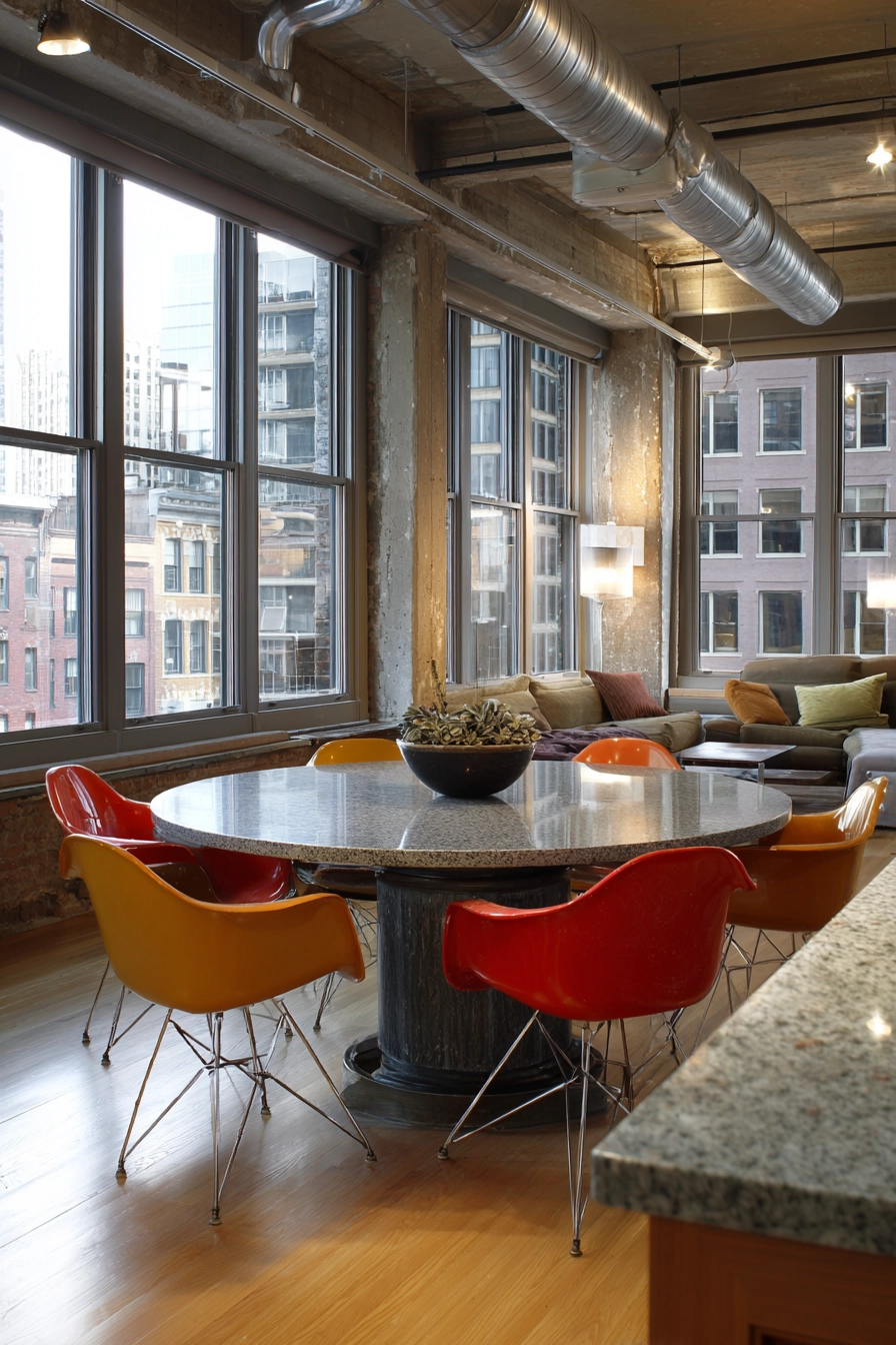 Granite dining table 23