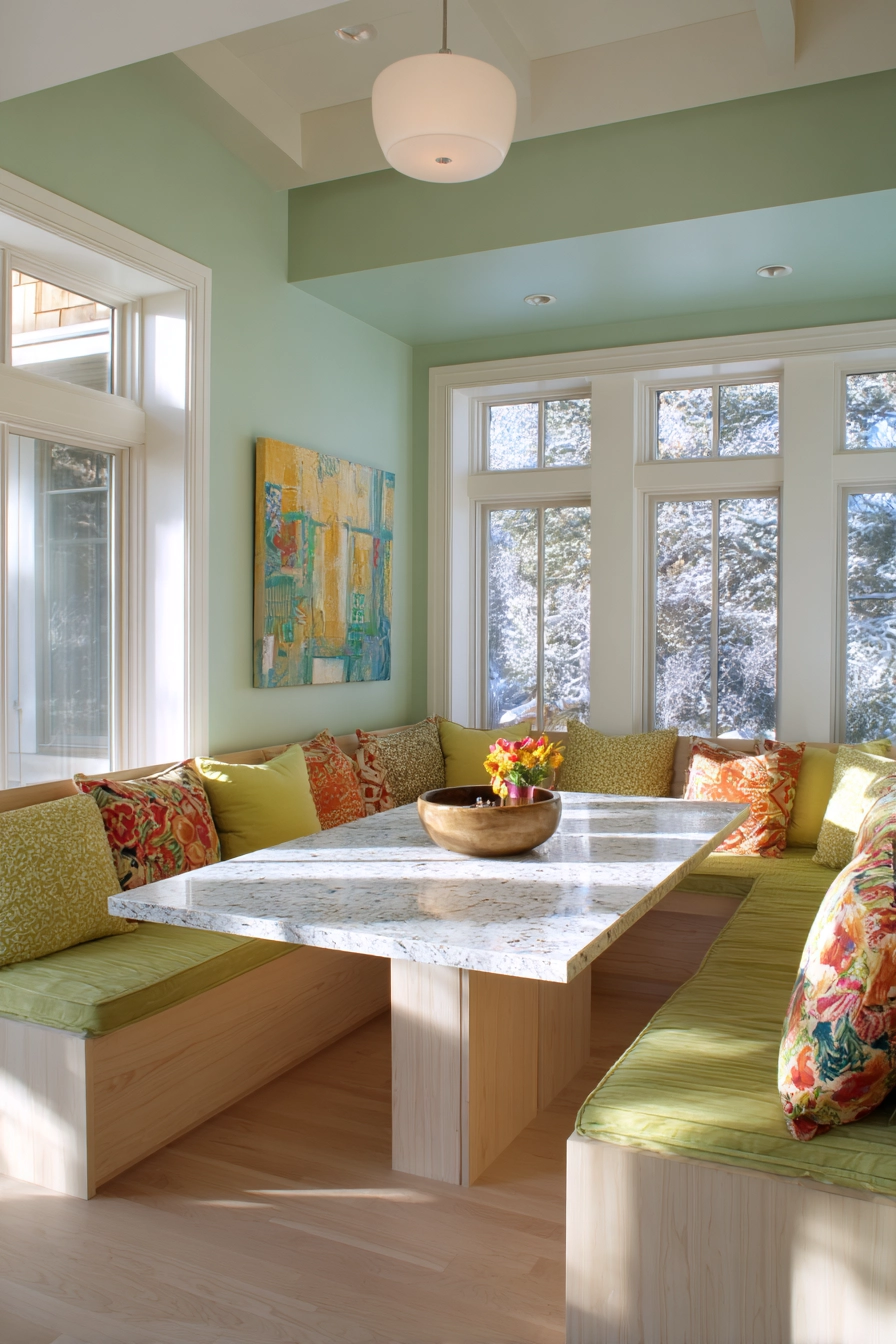 Granite dining table 27