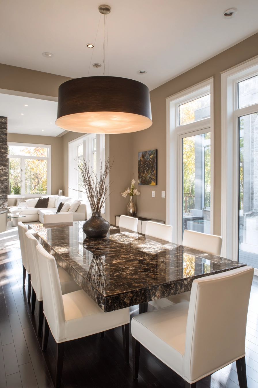 Granite dining table 3