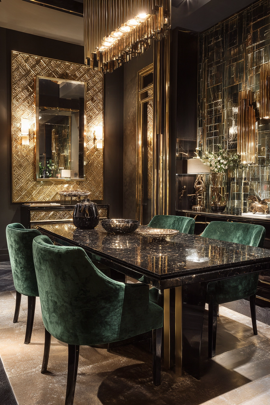 Granite dining table 31