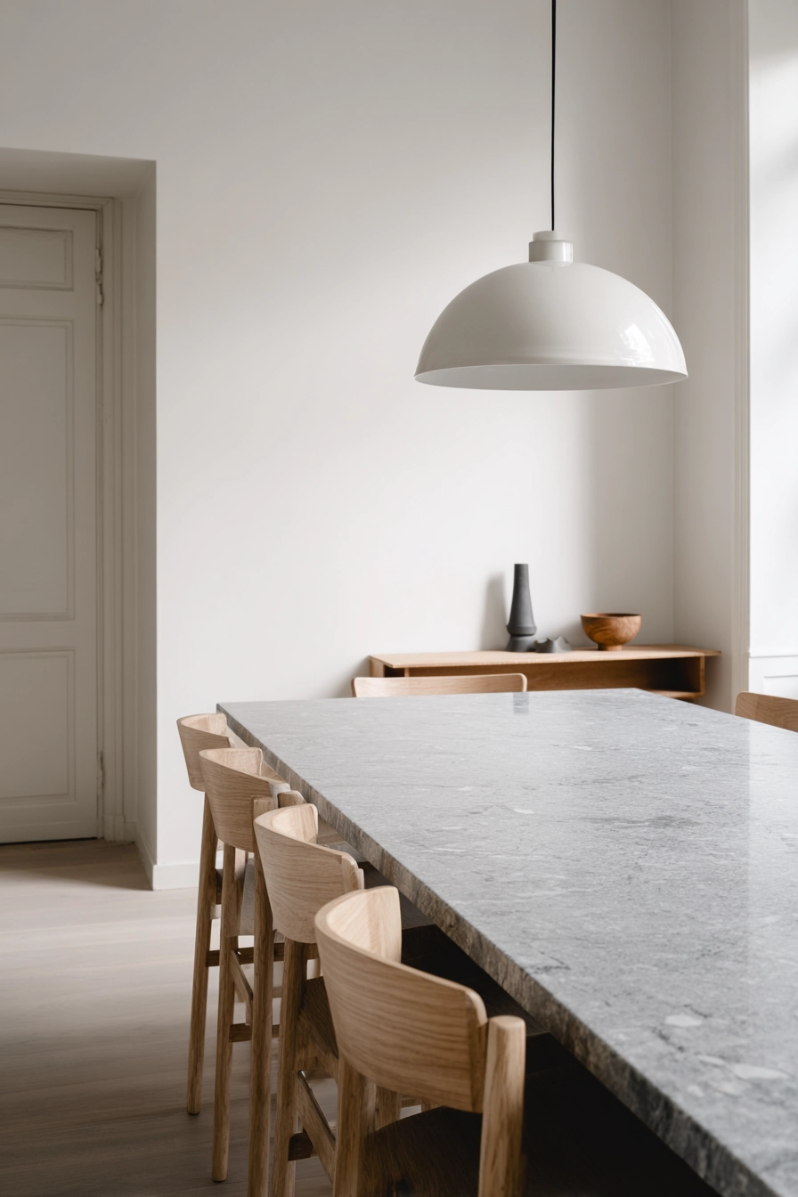 Granite dining table 34
