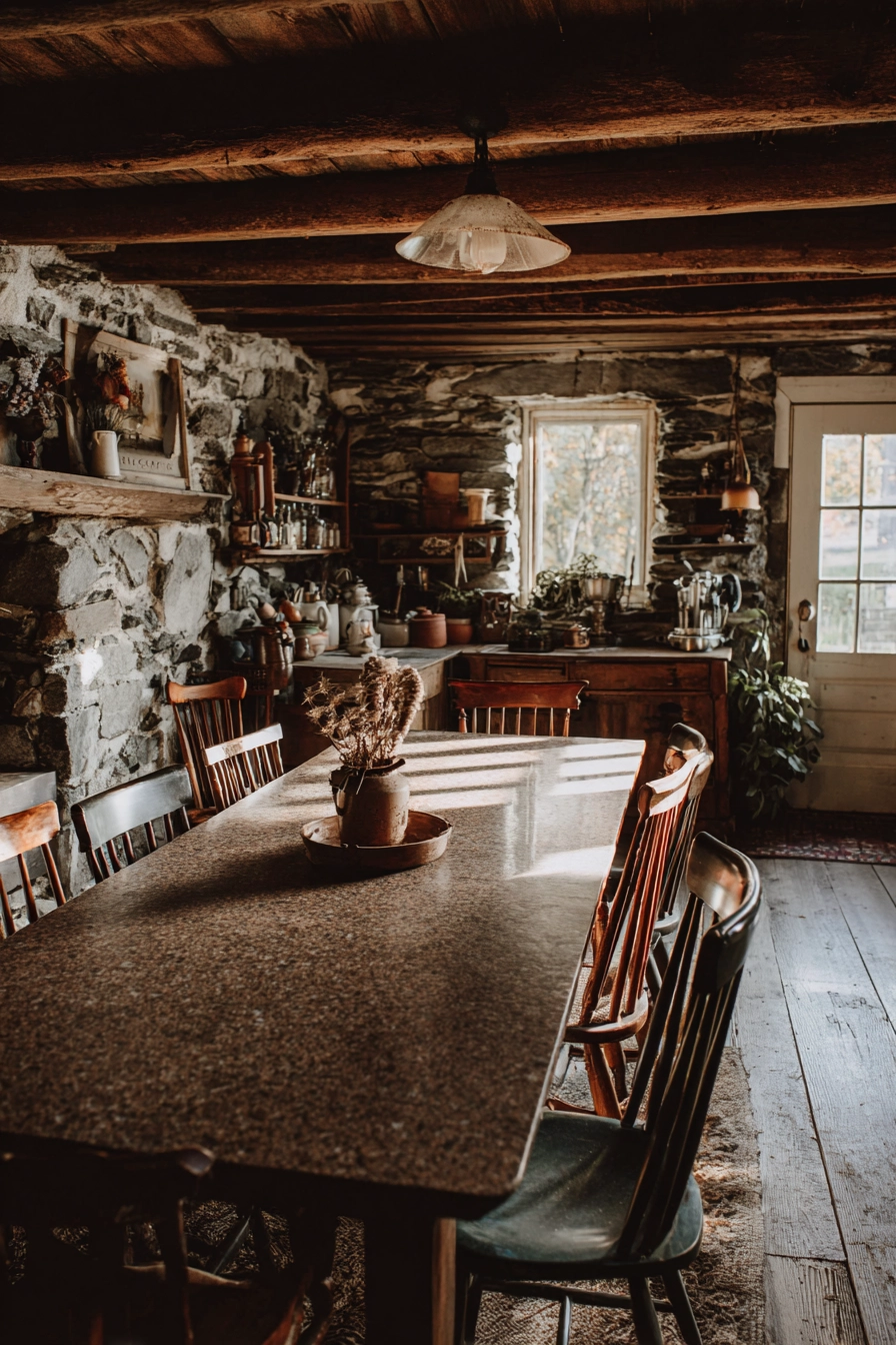 Granite dining table 37