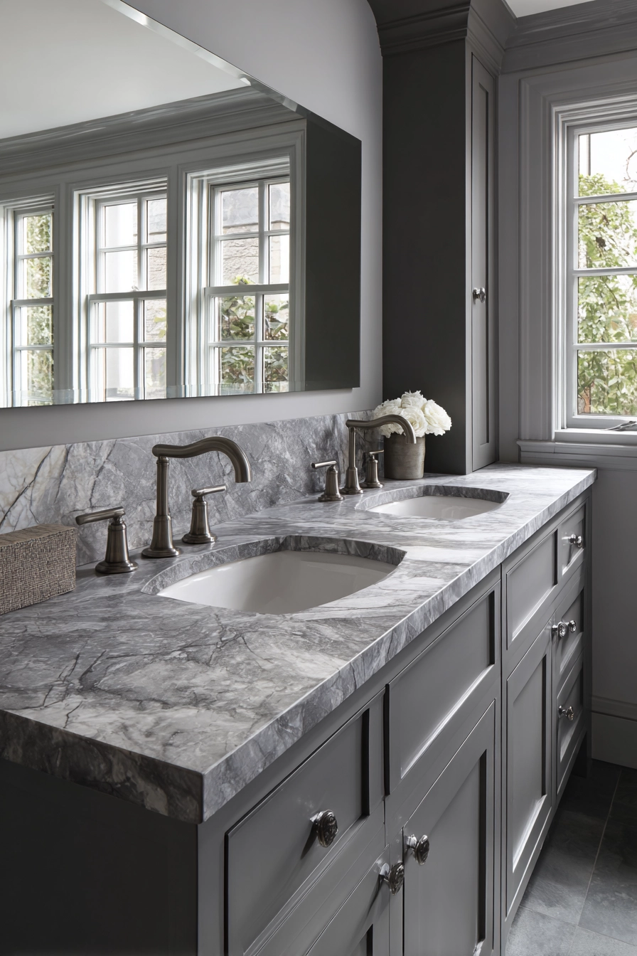 Grey bathrooms designs 12