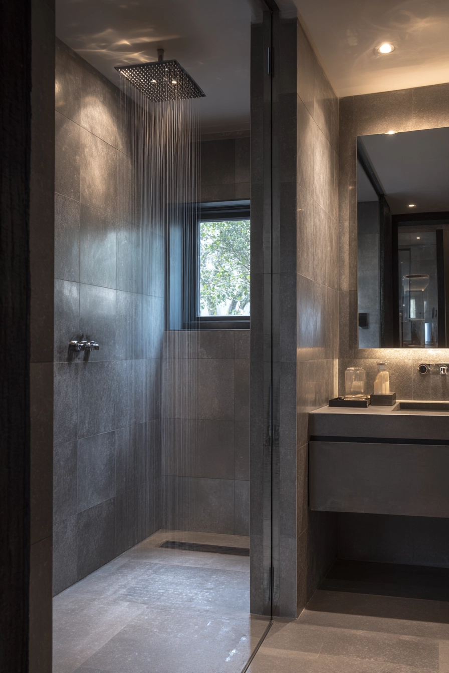 Grey bathrooms designs 16