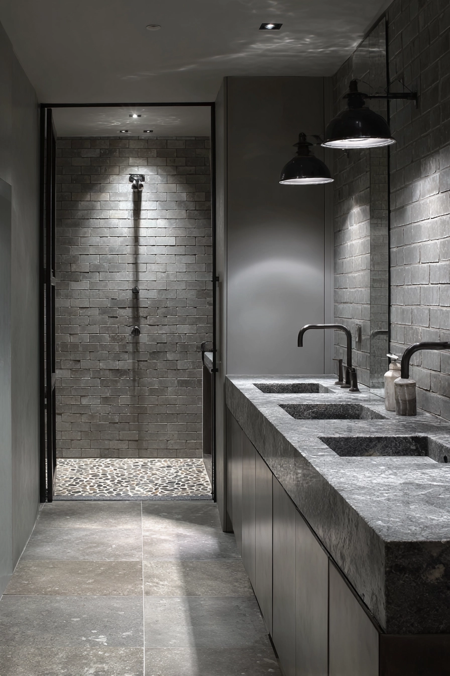 Grey bathrooms designs 21