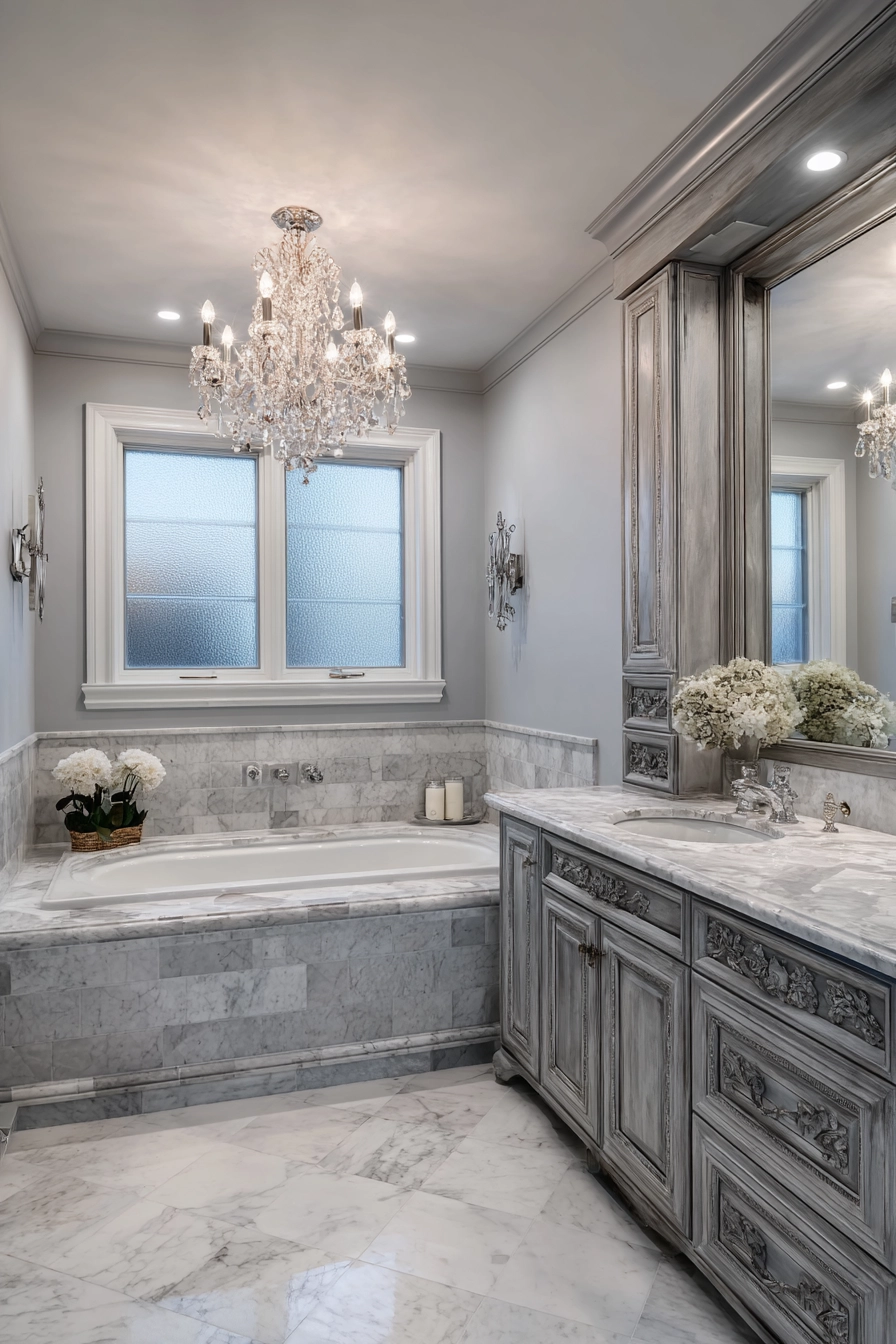 Grey bathrooms designs 25