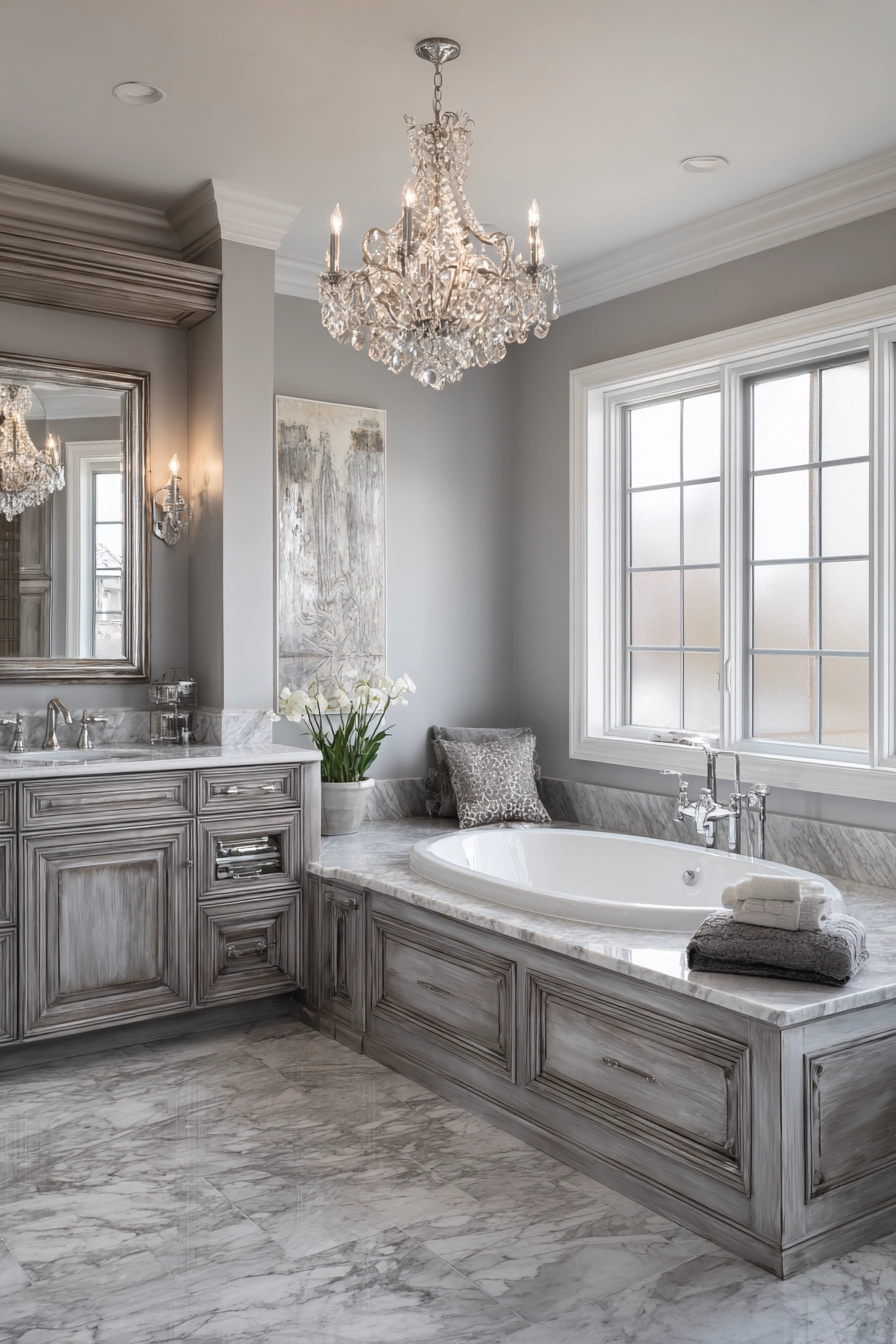 Grey bathrooms designs 27