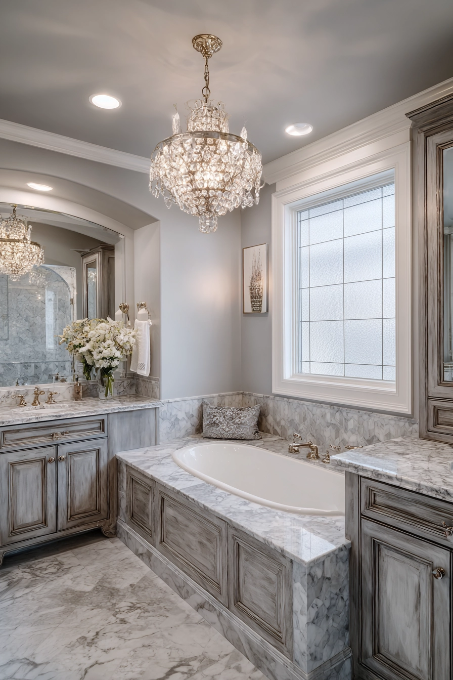 Grey bathrooms designs 28