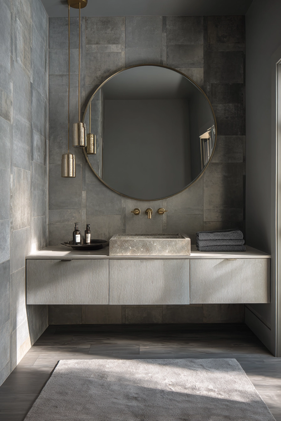 Grey bathrooms designs 32