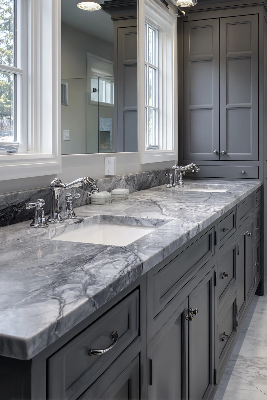 Grey bathrooms designs 9