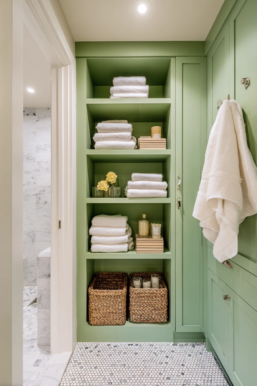 Light green bathroom 21