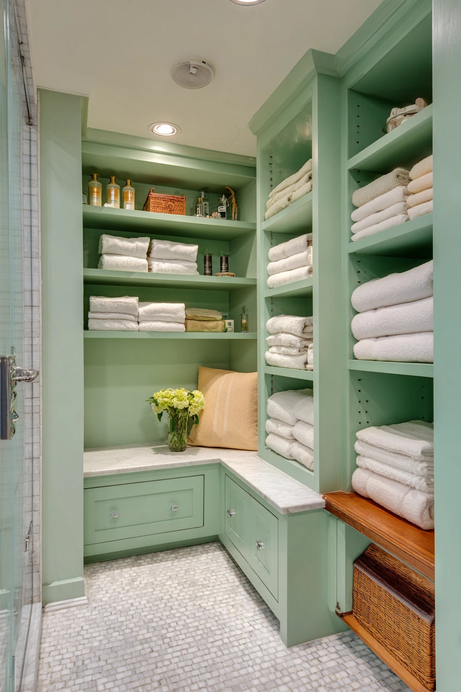 Light green bathroom 23