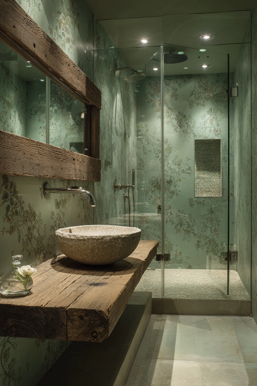 Light green bathroom 6