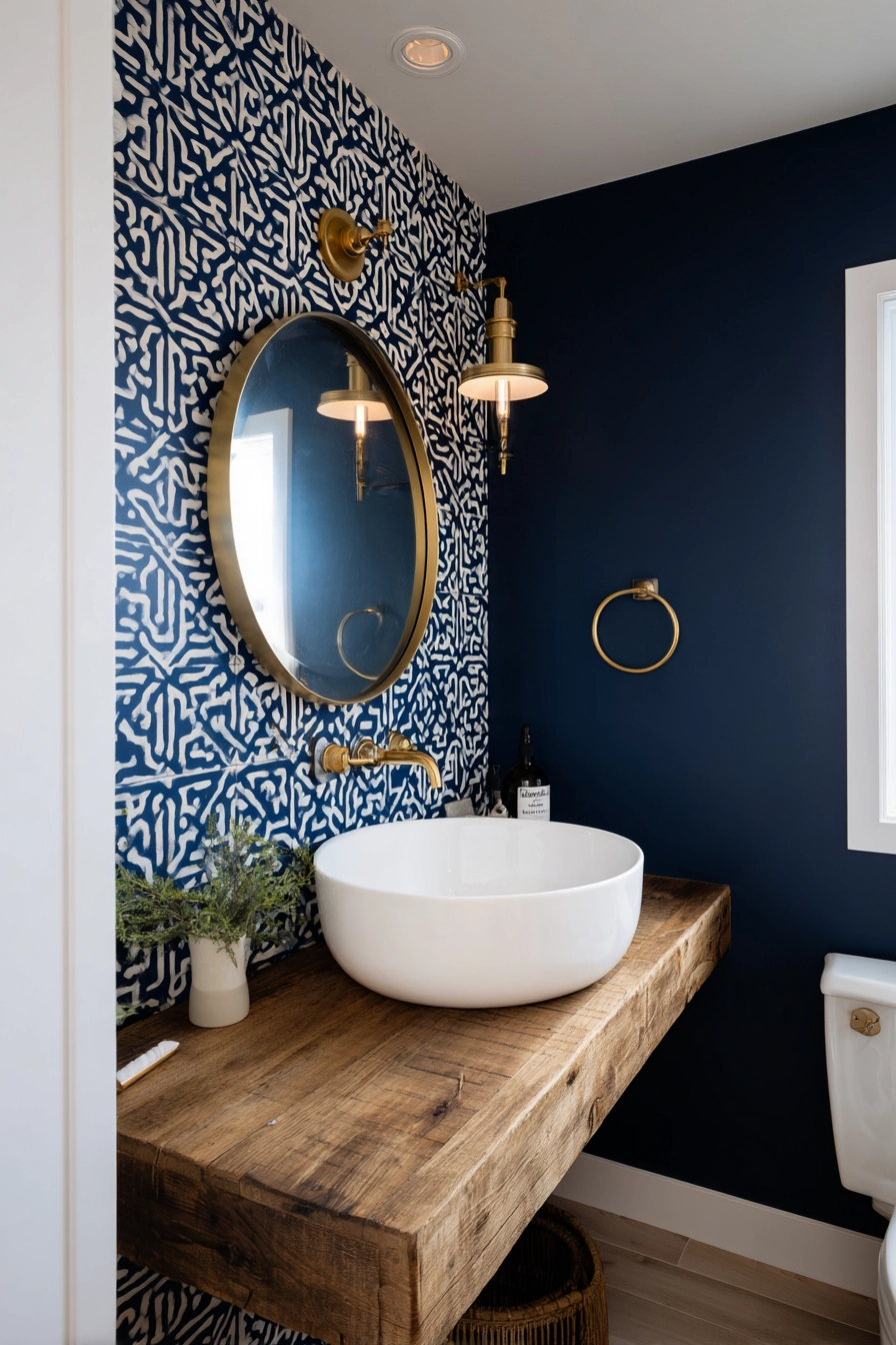Narrow bathroom ideas 11